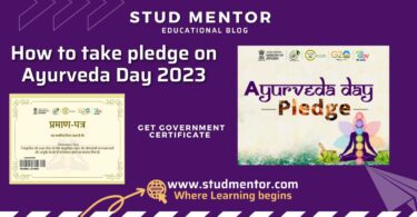 How to take pledge on Ayurveda Day with Certificate 2023