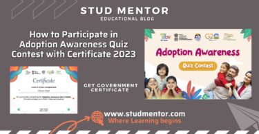 How to Participate in Adoption Awareness Quiz Contest with Certificate 2023