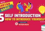 Self Introduction How to Introduce yourself in Interview 2023