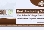 Anchoring Script for World Soil Day - 05 December 2023