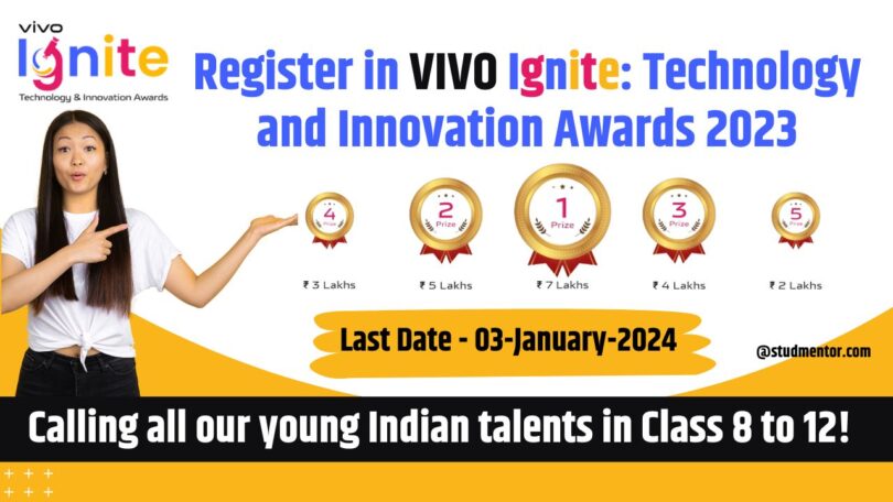 How to Register in VIVO Ignite Technology and Innovation Awards 2023