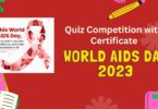 Quiz Competition on World Aids Day with Certificate 2023
