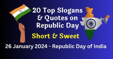 20 Best Slogans on Republic Day in English - 2024