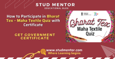 How to Participate in Bharat Tex – Maha Textile Quiz with Certificate