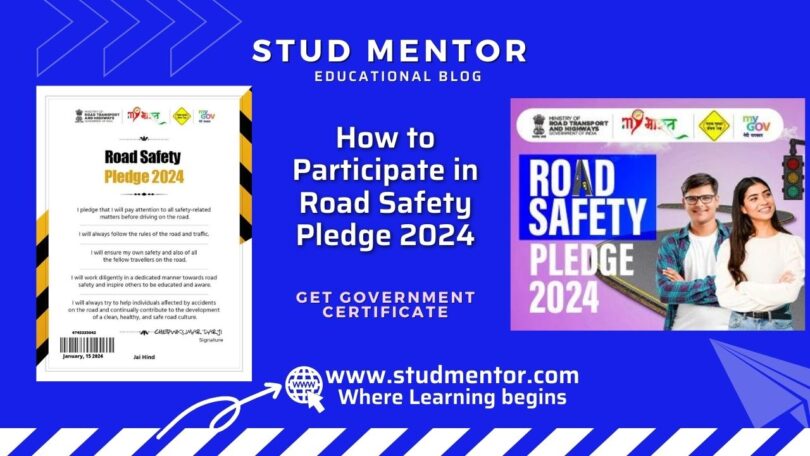 How to Participate in Road Safety Pledge 2024