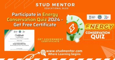 Participate in Energy Conservation Quiz 2024 - Get Free Certificate