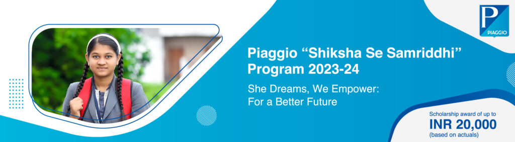 What is Piaggio “Shiksha Se Samriddhi” Program 2023-24