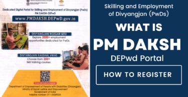 How to Register in PM-DAKSH-DEPwD Digital Portal 2024