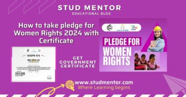 How to take pledge for Women Rights 2024 with Certificate
