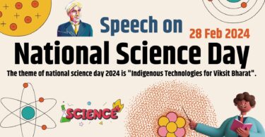 National Science Day Speech in English for Students 2024