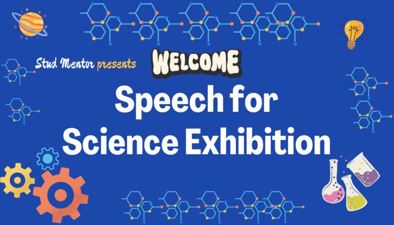 Welcome Speech for Science Exhibition 2024