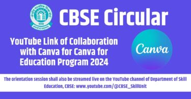 YouTube Live Link of Collaboration with Canva for Canva for Education Program 2024