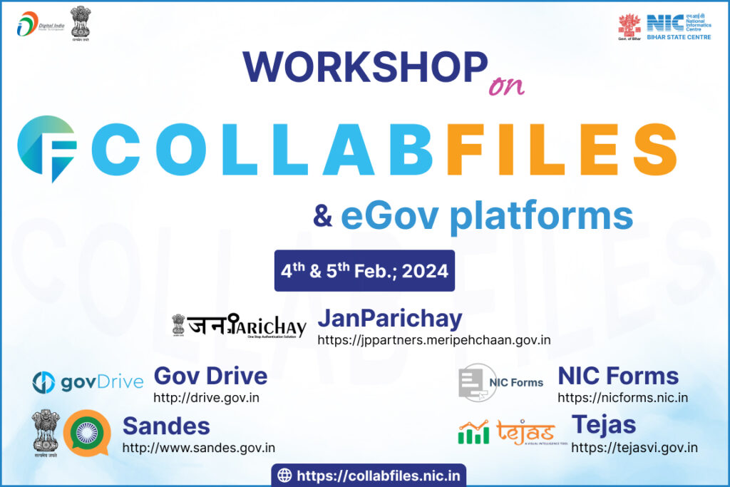YouTube Live Link of Workshop on Collab Files 2024 by NIC