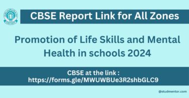 Report Link Promotion of Life Skills and Mental Health in schools 2024