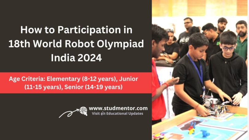 How to Participation in 18th World Robot Olympiad India – 2024