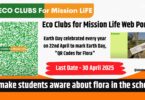 Tutorial for Eco Clubs for Mission Life Web Portal for School Login 2025