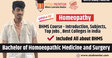BHMS Course - Introduction, Subjects, Job, Best Colleges in India