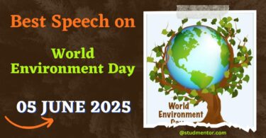 Best Speech on World Environment Day - 05 June 2025