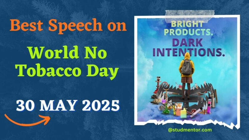 Best Speech on World No Tobacco Day - 30 May 2025