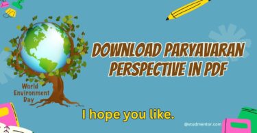 Download Paryavaran Perspective in PDF