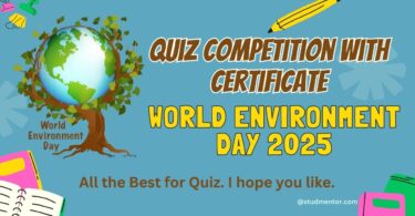 Quiz on World Environment Day - 05 June 2025 with Certificate