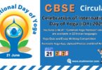 CBSE Circular - Celebration of International Day of Yoga (IDY) 2025