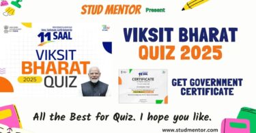 Viksit Bharat 2025 Quiz with Government Certificate