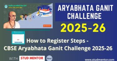 How to Register Online in Aryabhata Ganit Challenge – 2025