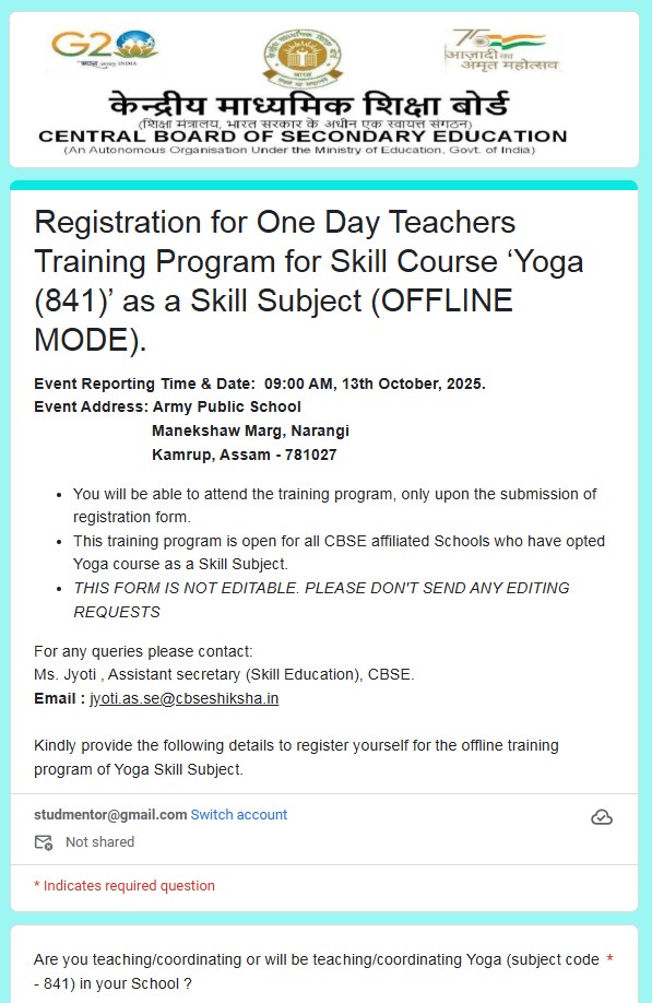 yoga training 2025