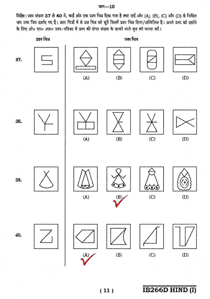 Navodaya Class 6 Paper 2025 Page 11