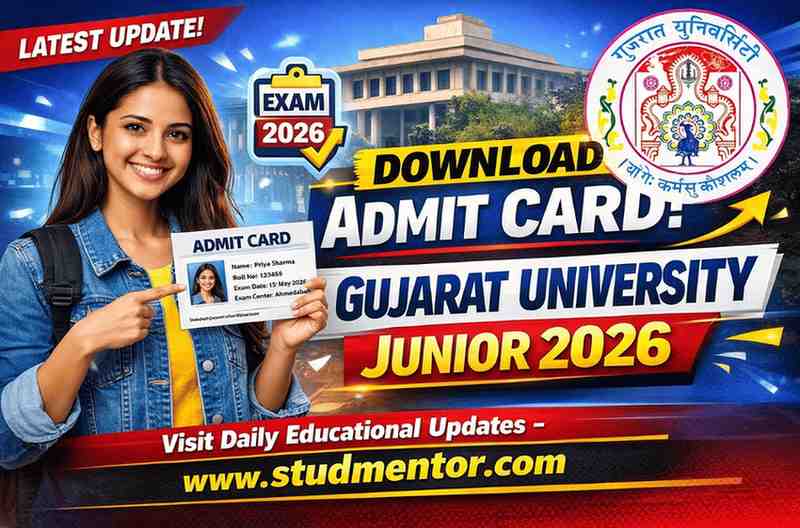 Download Admit Card of Gujarat University Junior 2026