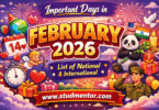 Important Days in February 2026 - List of National International