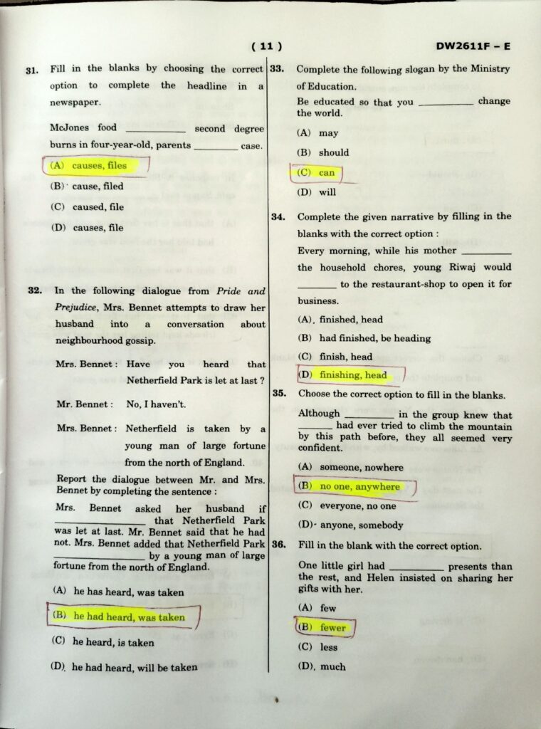Navodaya Class 11 LEST 2026 Paper Solution (07 Feb 2026) (10)