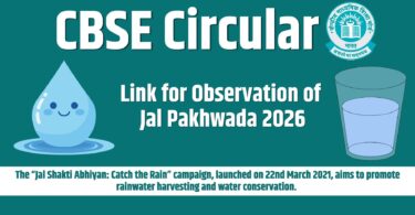CBSE Circular - Link for Observation of Jal Pakhwada 2026 (2)