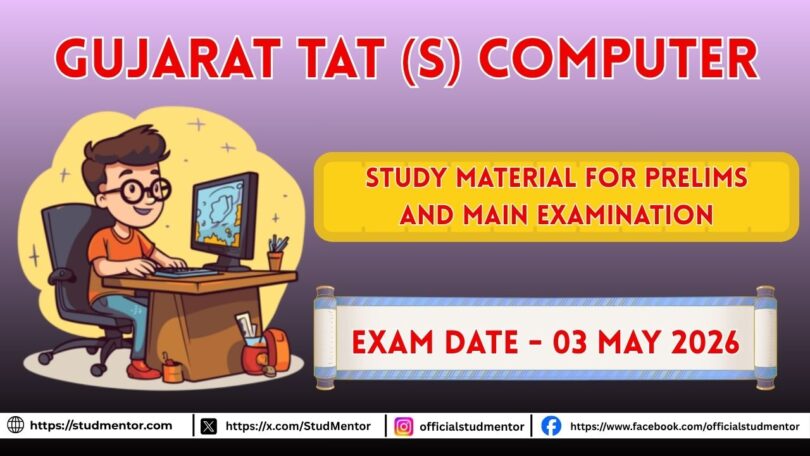 Gujarat TAT Secondary - Computer Subject Material 2026-27