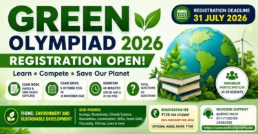 Apply Online Registration Starts for Green Olympiad 2026