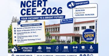 Apply Online for RIE NCERT CEE Registration 2026-27