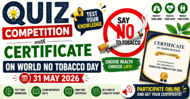 World No Tobacco Day 2026 Quiz Competition with Free Certificate