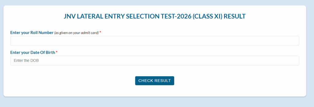 jnvst lest 11th class 2026