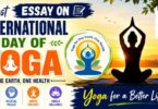 Best Essay on International Day of Yoga - 21 June 2026