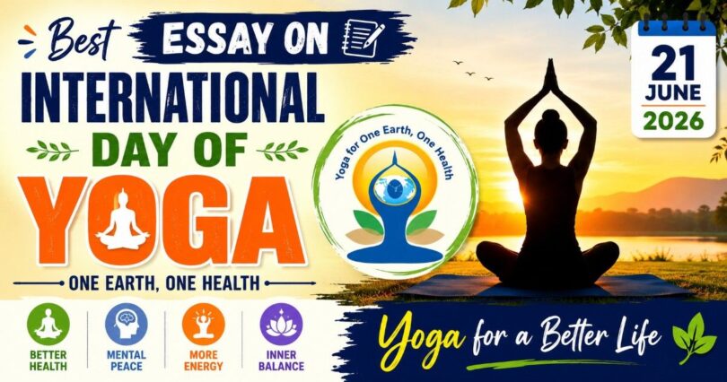 Best Essay on International Day of Yoga - 21 June 2026