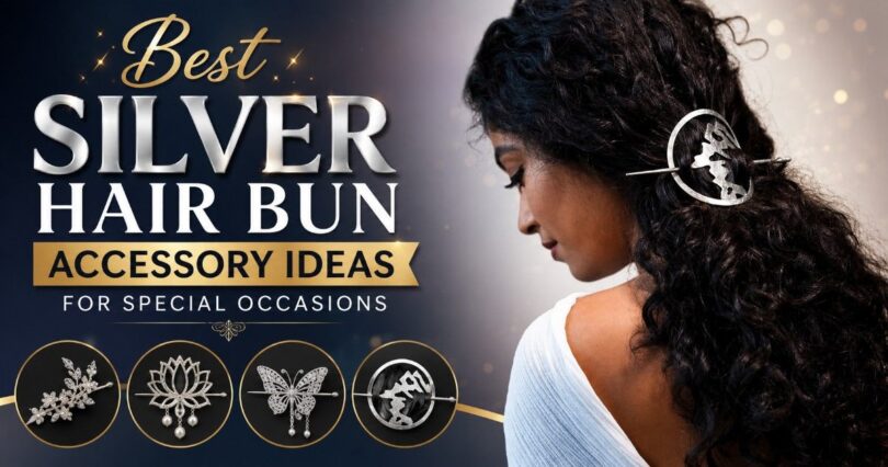 Best Silver Hair Bun Accessory Ideas for Special Occasions