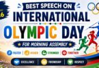 Best Speech on International Olympic Day - 23 June 2026