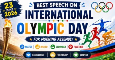Best Speech on International Olympic Day - 23 June 2026