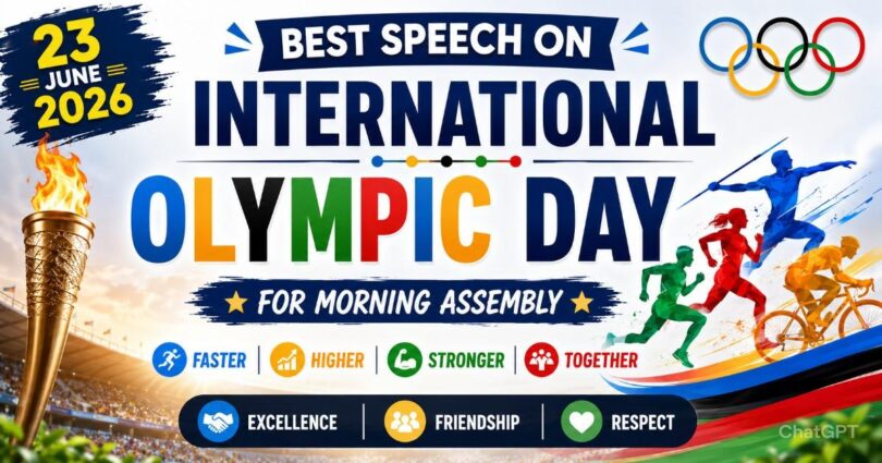 Best Speech on International Olympic Day - 23 June 2026