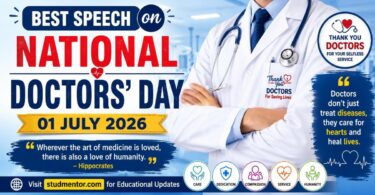Best Speech on National Doctors’ Day - 01 July 2026