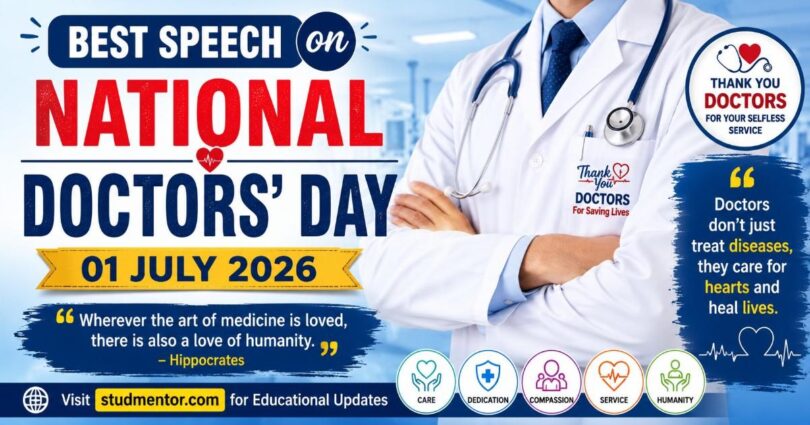 Best Speech on National Doctors’ Day - 01 July 2026