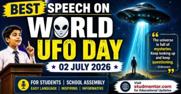 Best Speech on World UFO Day - 02 July 2026