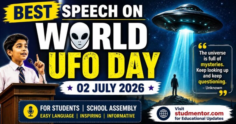 Best Speech on World UFO Day - 02 July 2026