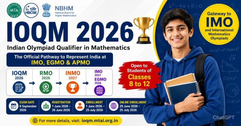 IOQM 2026-27 Registration, Eligibility and Exam Details